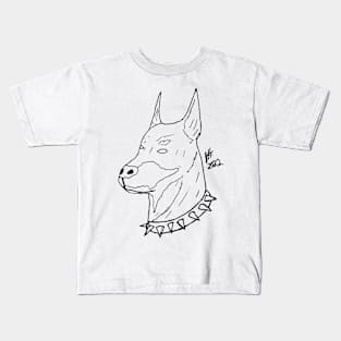 Bad Dog Sketch Kids T-Shirt